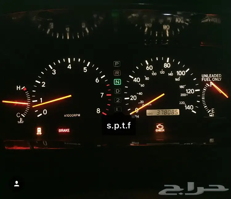 عداد لكزس 220 