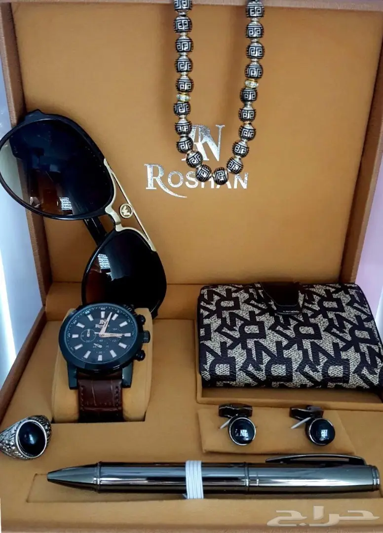 طقم متكامل ساعات رجالية ماركة روشن  (image 15)