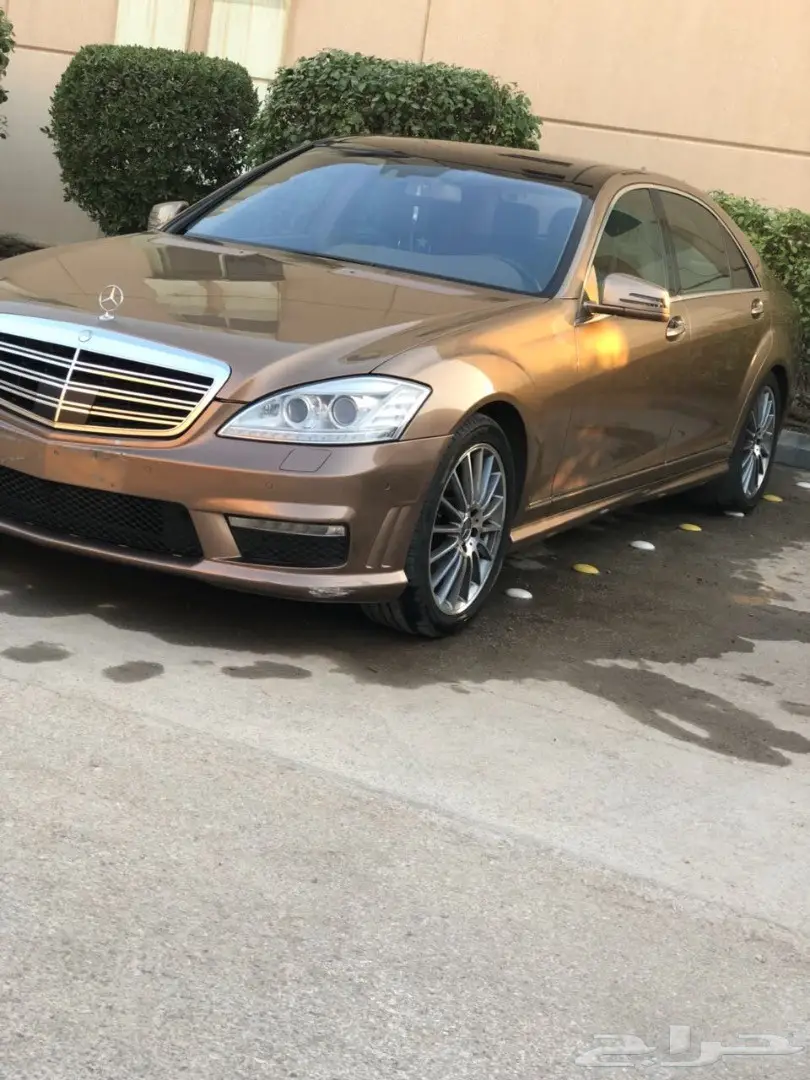 مرسيدس S350 AMG 2008 مع محول S65 2013 - حالة ممتازة
