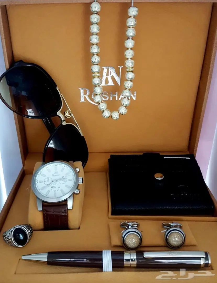 طقم متكامل ساعات رجالية ماركة روشن  (image 16)