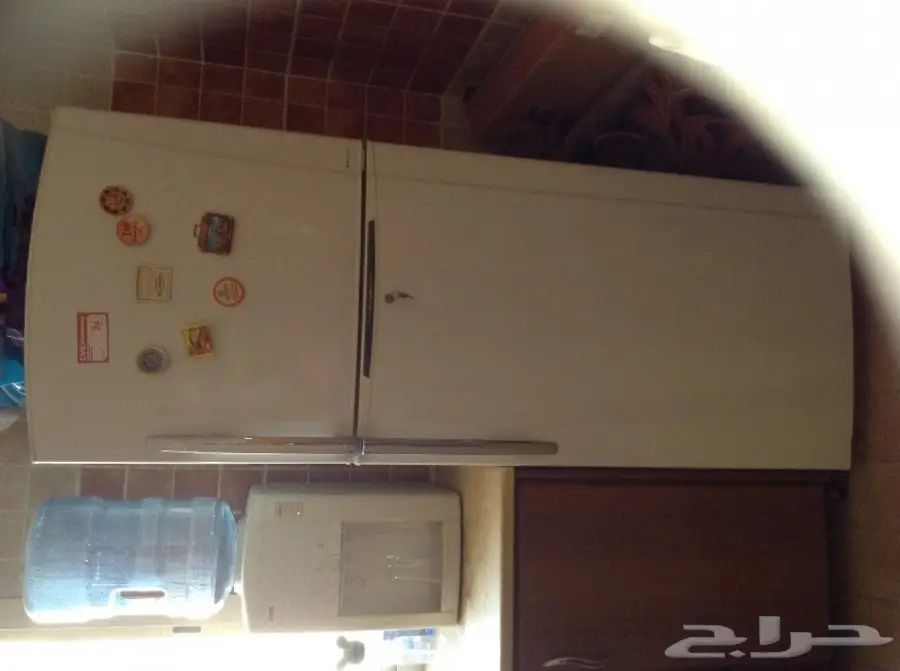 ثلاجه حجم كبير توشيبا  الحد 650 ريال 