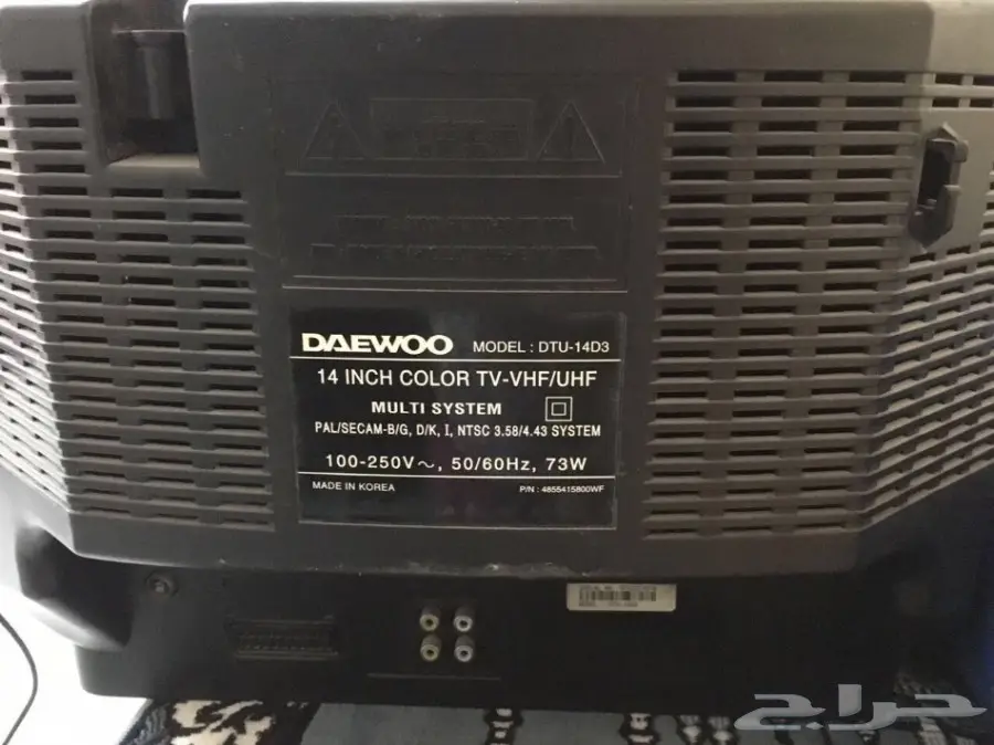 تلفزيون دايو 14بوصة للبيع ب 100 ريال (image 4)