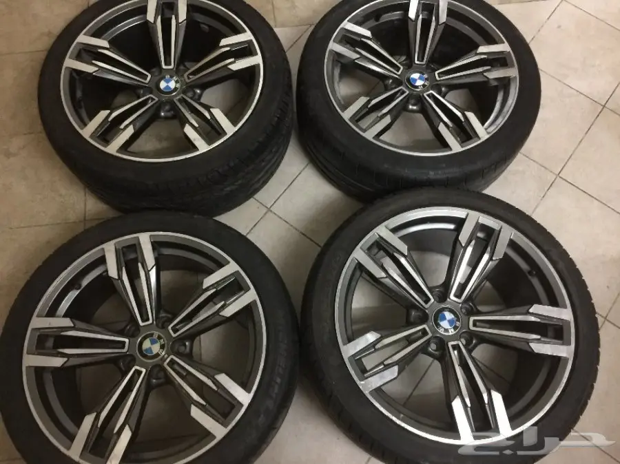 جنوط بي إم دبليو إم 6 BMW M أصلية مع كفرات 