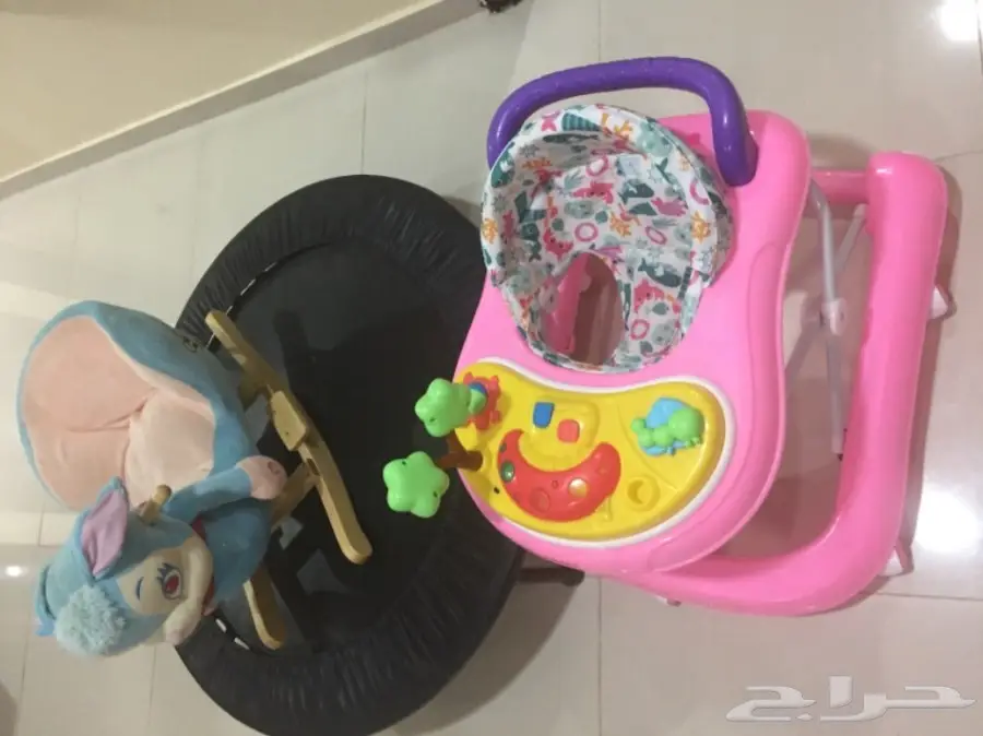 نطيطه وكرسي هزاز ومشايه اطفال  (image 2)