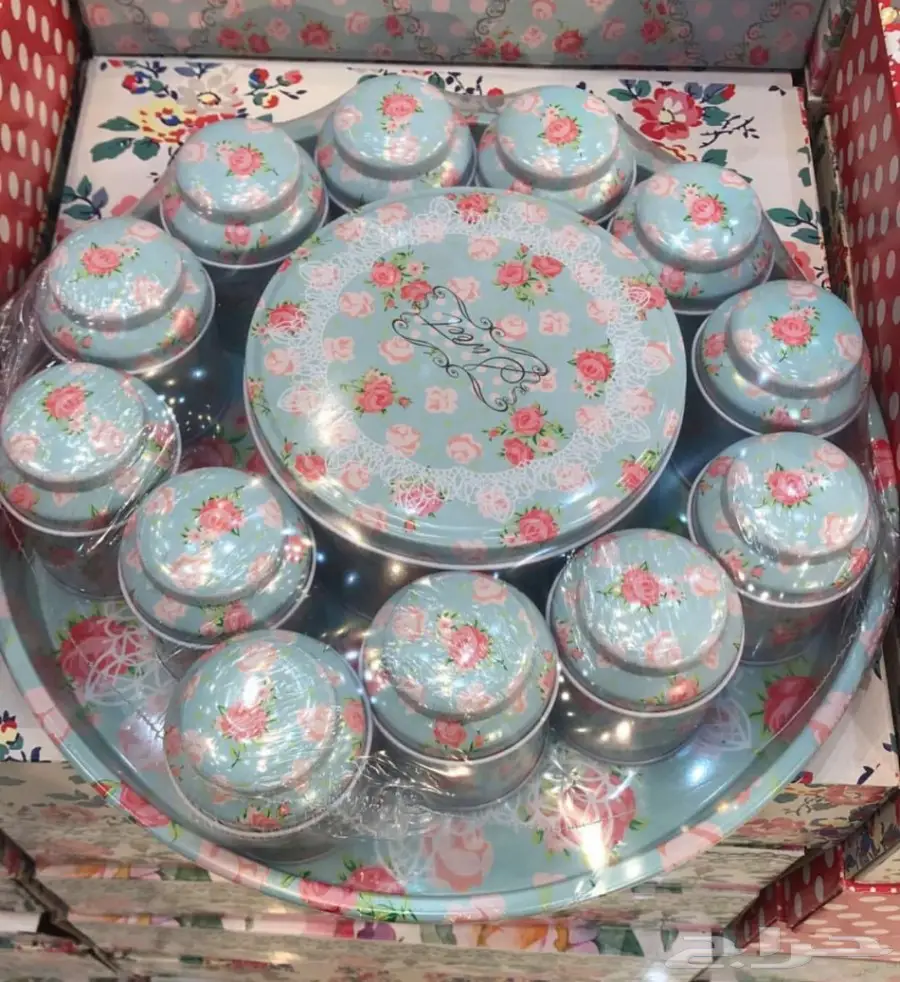 طقم تبسي حديد مع حافظات ب 60 ريال فقط  (image 1)