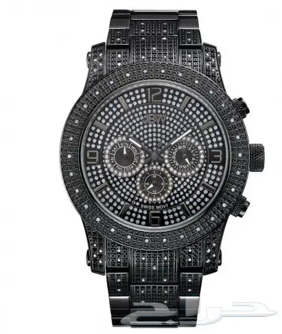 ساعة الماس فخمة للرجال (image 2)