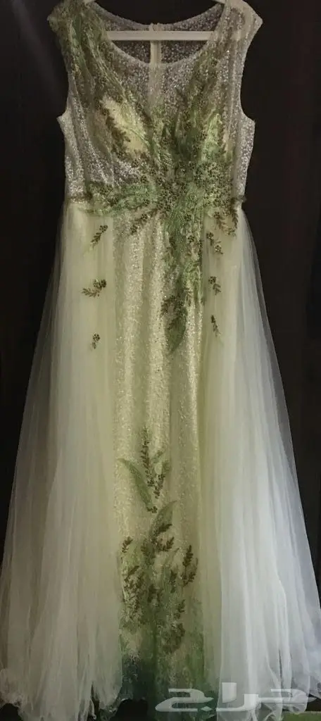 فستان سهرة انيق و فخم و جديد  (image 3)