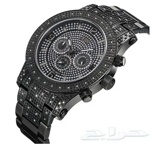 ساعة الماس فخمة للرجال (image 1)