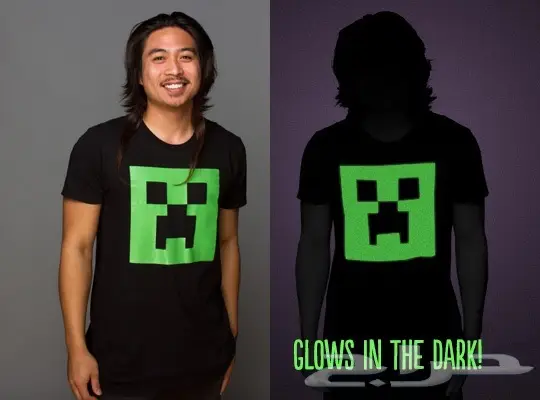 نطبع على التشيرتات تنور بالظلام وكل شي