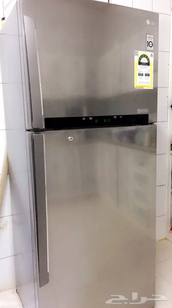 ثلاجه LG استخدام نظيف جدا