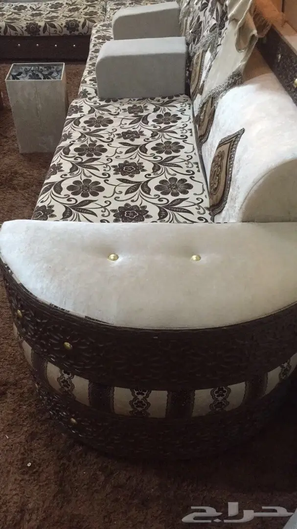 كنب مقاس مقاس4-3شبه جديد (image 10)