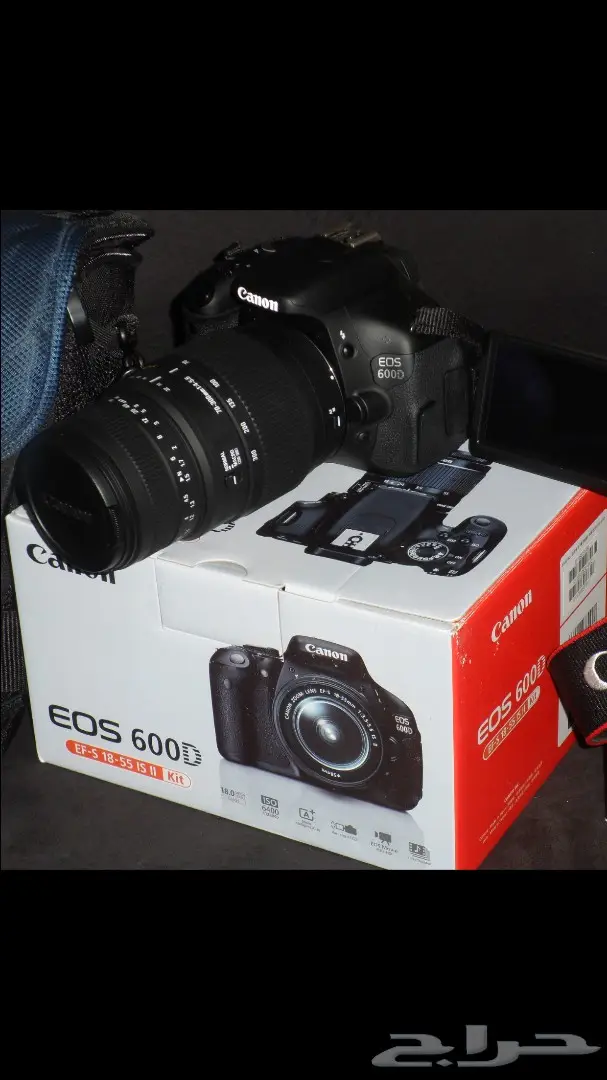 كاميرا كانون 600D