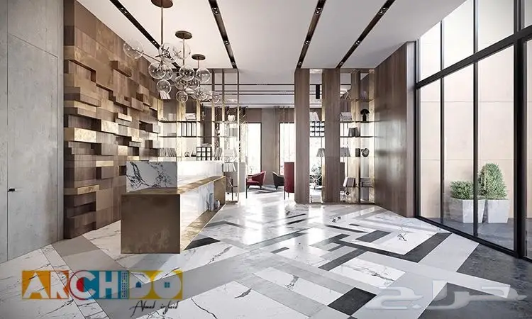 تصميم وتنفيذ ديكورات وواجهات محلات مكاتب فلل  (image 6)