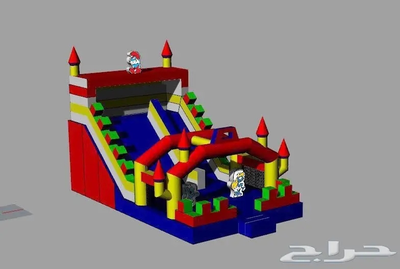 ملعب صابوني وزحاليق ق مائيه 