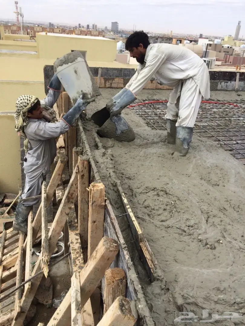 مقاول ملاحق غرف سواقين توسعة مطابخ صب سيب 