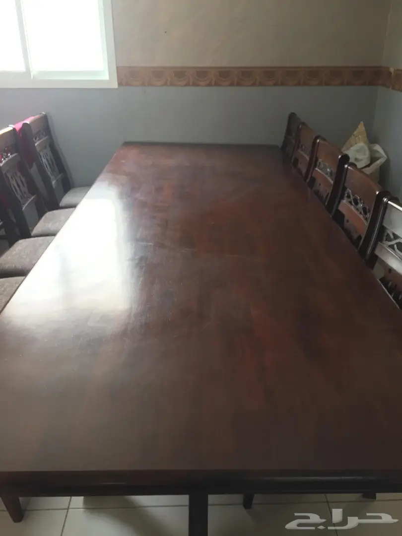 طاولة طعام 12 كرسي