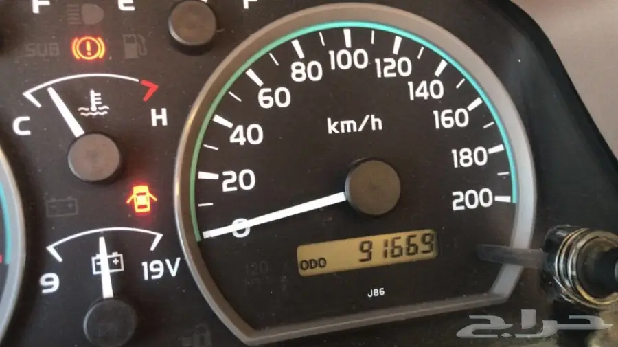 تويوتا شاص 2014 رفرف سعودي 