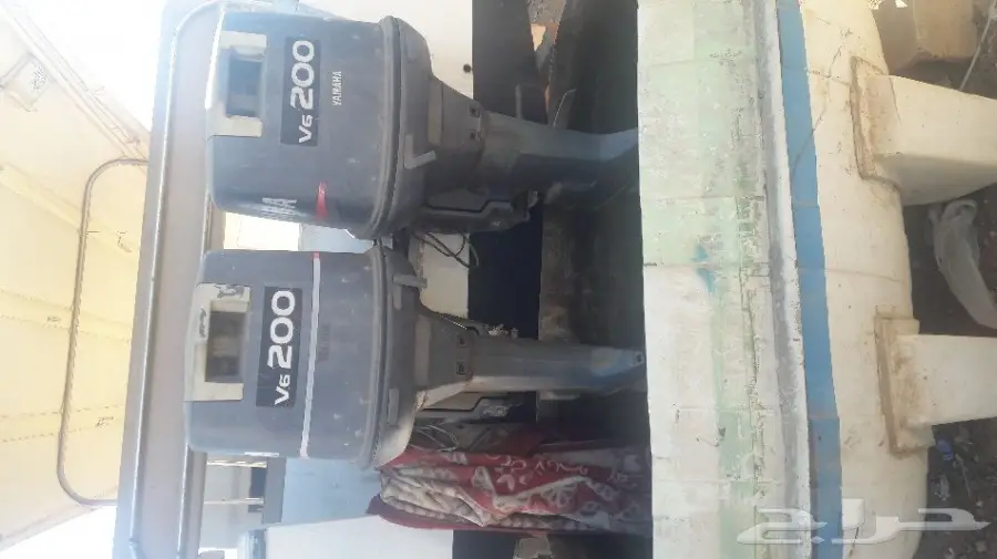 لنش 9متر للبيع مكائن 200ياماها (image 3)