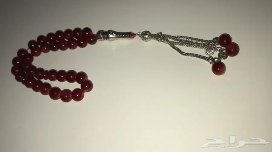 مزاد حار! سبحة عقيق أصلي - فرصة لا تعوض! (image 1)