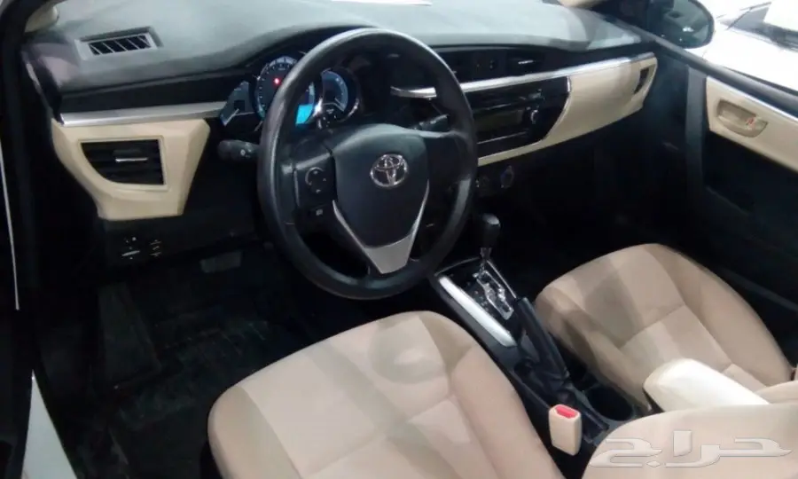 للبيع سياره كرولا 2014 نص فل