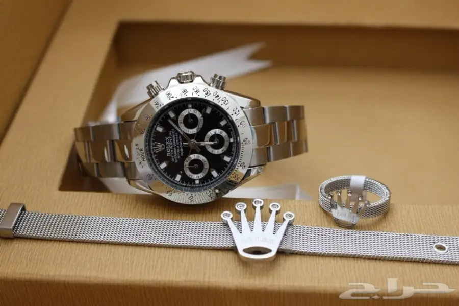 ساعه نسائي درجه نضيف ماركة رولكس موديل ديتونة (image 7)