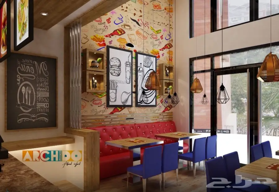 تصميم وتنفيذ ديكورات وواجهات محلات مكاتب فلل  (image 1)