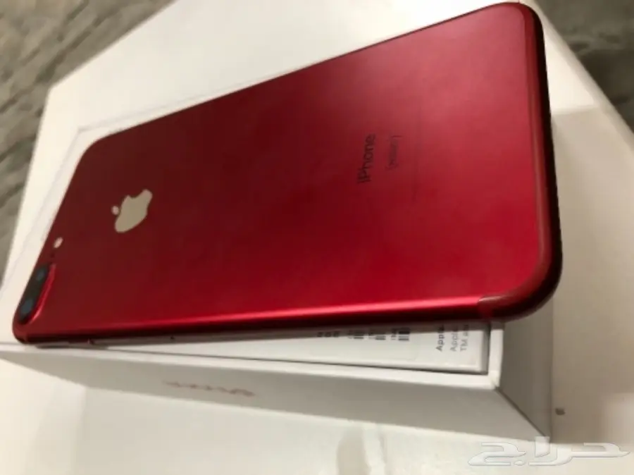 ايفون بلس7 احمر اخو الجديد استخدام اقل من شهر (image 3)
