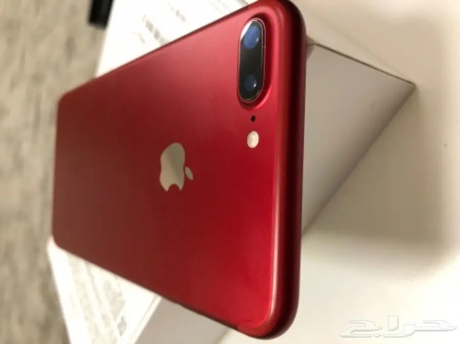 ايفون بلس7 احمر اخو الجديد استخدام اقل من شهر (image 4)