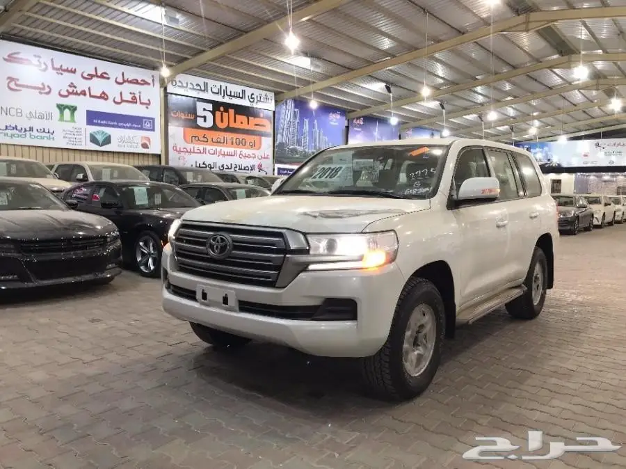 لاندكروزر 2018 GXR سعودي 6 سلندر