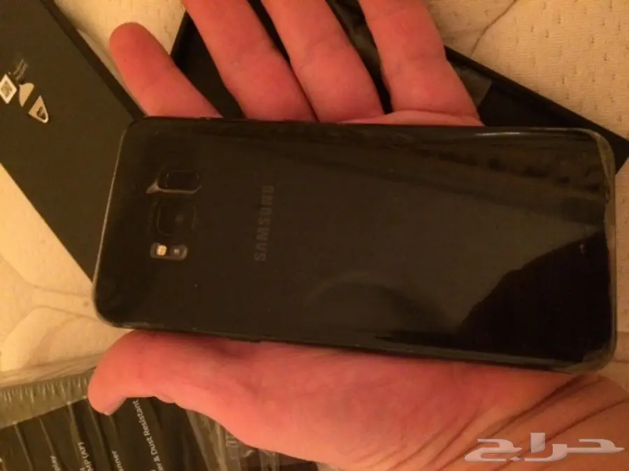 S8بلس الشاشة الخارجية فيها كسر  (image 4)