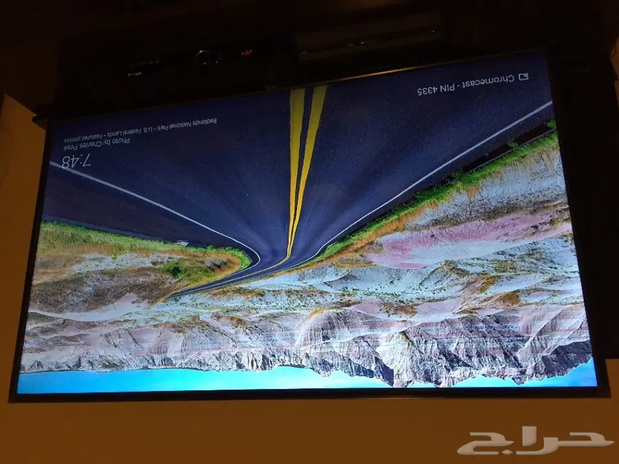تلفزيون استخدام 6 شهور للبيع LED (شركهTCL) (image 1)
