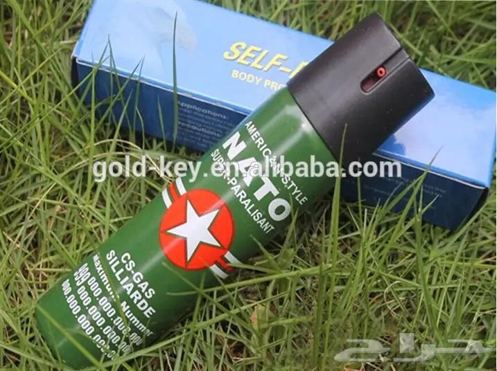 بخاخ رذاذ الفلفل امريكي للدفاع عن النفس  (Image 1)