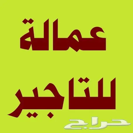 تأجير عمالة رجالية للشركات والمصانع والمؤسسات