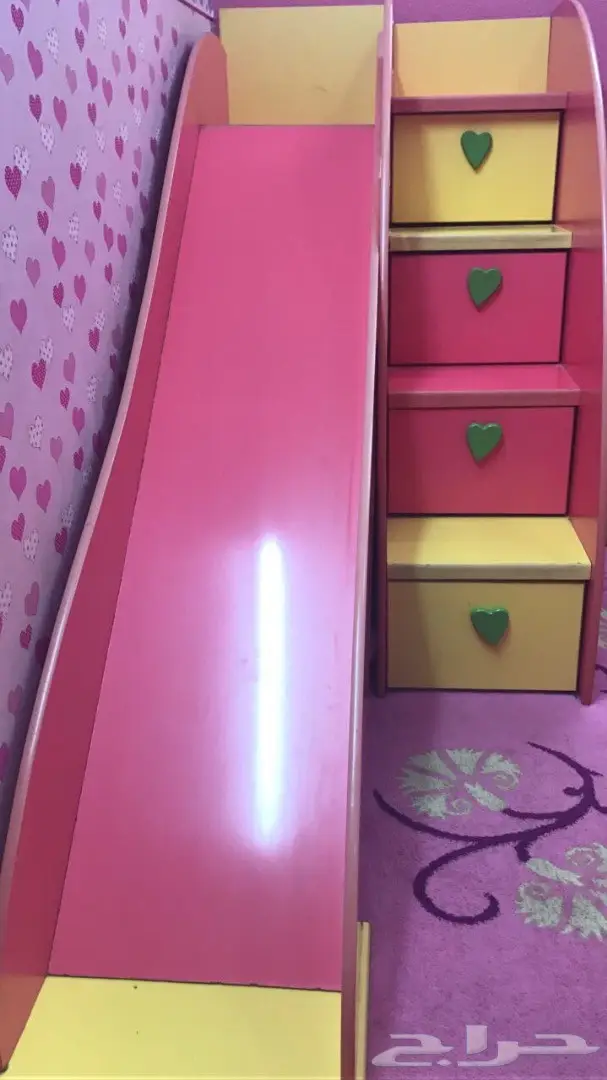 زحليقاء بالادراج اطفال - لعبة  