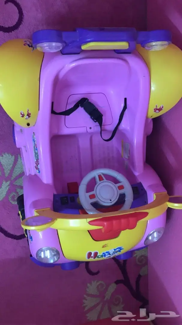 سيارة اطفال مع الشاحن  (image 2)