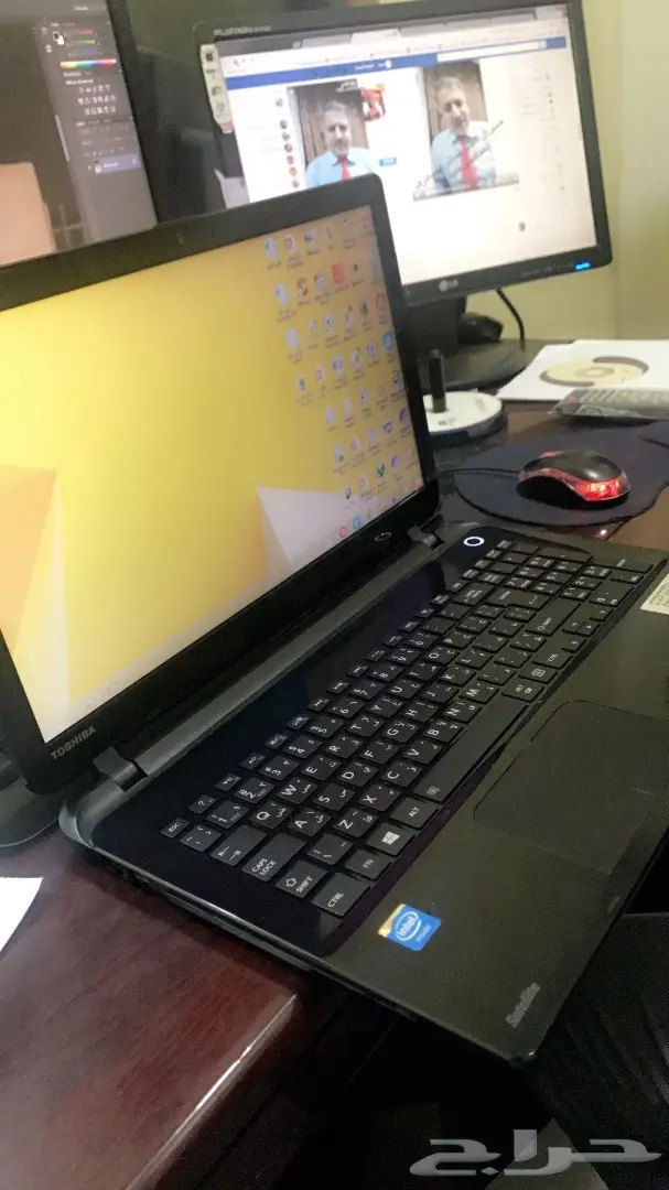 لابتوب توشيبا للبيع  (image 1)
