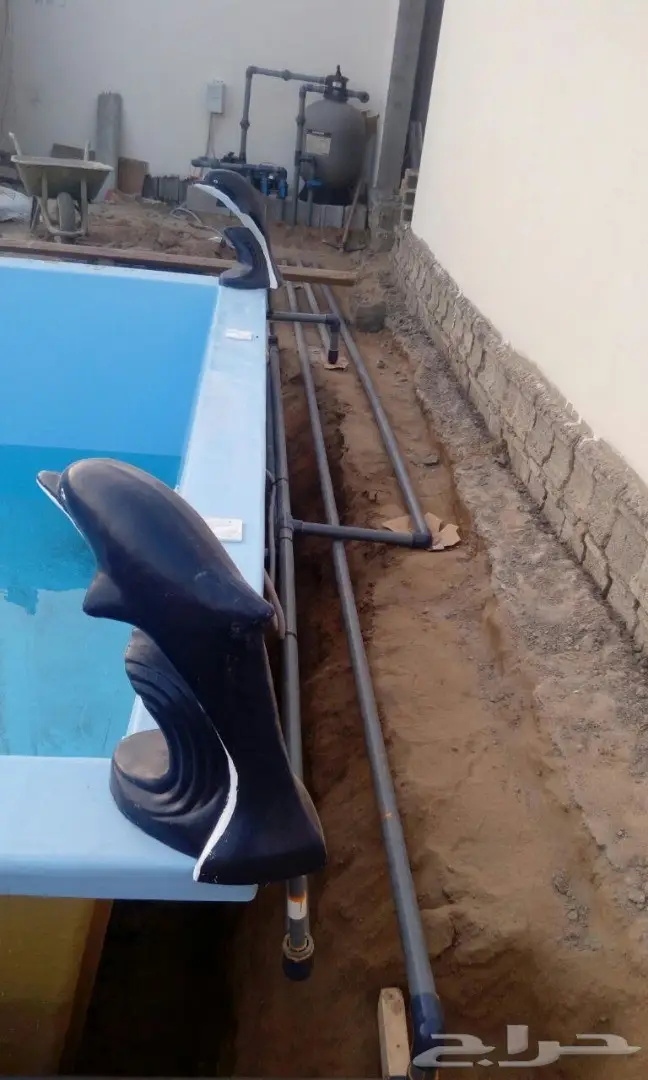 مسابح فايبر جلاس بمواصفات أسبانية أشكال مميزة (image 2)