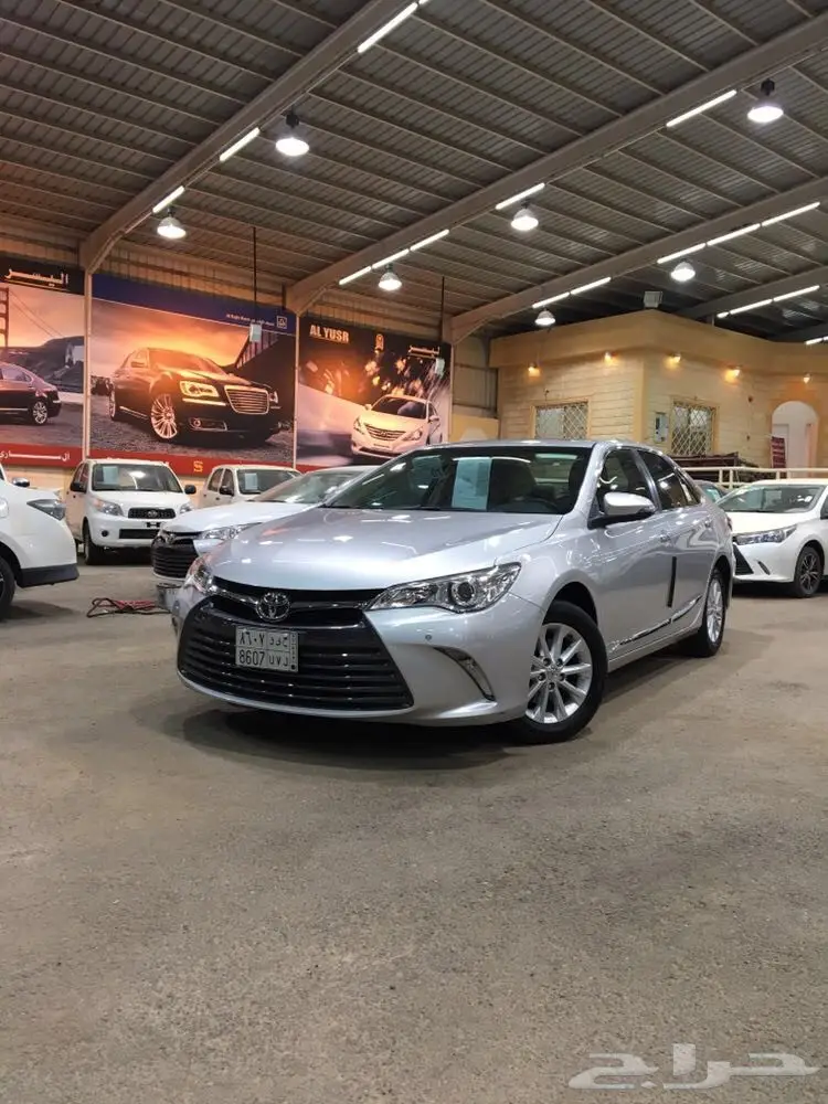 كامري فل كامل فتحه مستعمل لون سلفر 2016 (image 1)