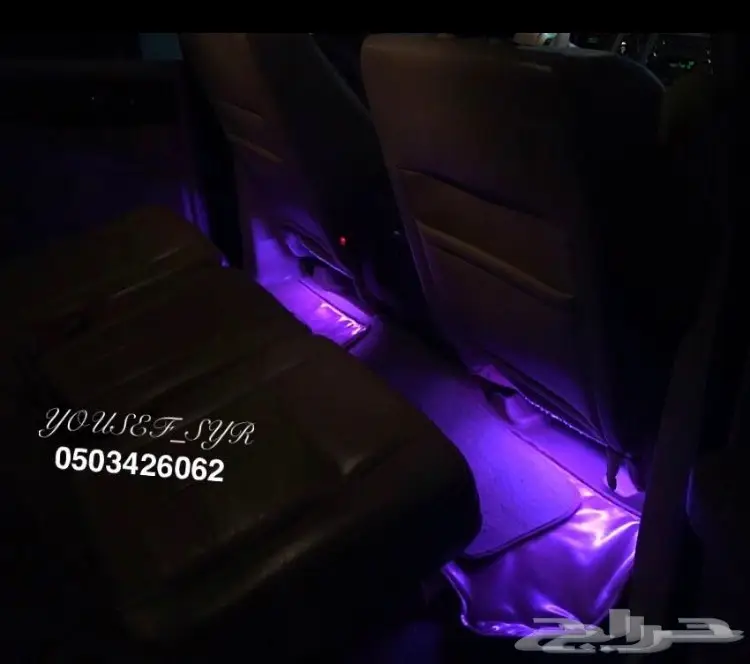 اضاءة LED لداخلية السيارة تحكم بالجوال (image 4)