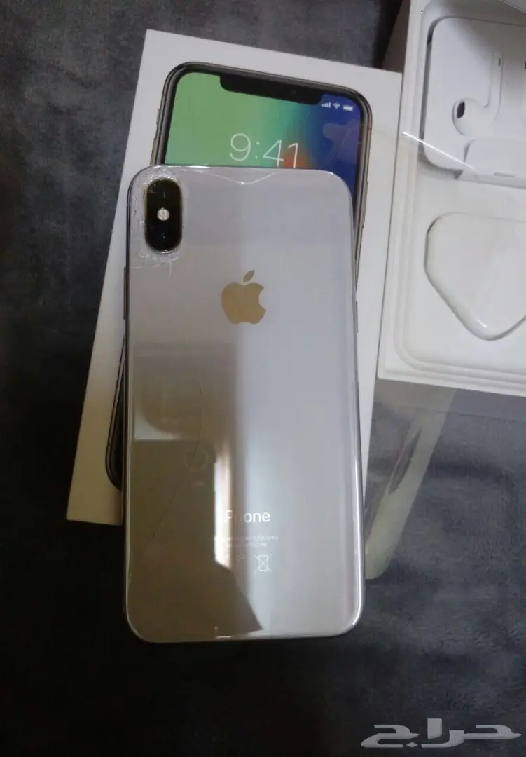 iPhone X 64GB - أبيض فضي - عرض مميز! (image 3)