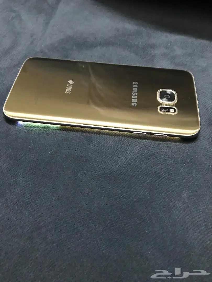 عاجل للبيع جهاز جالكسي ايدج 7s ذهبي