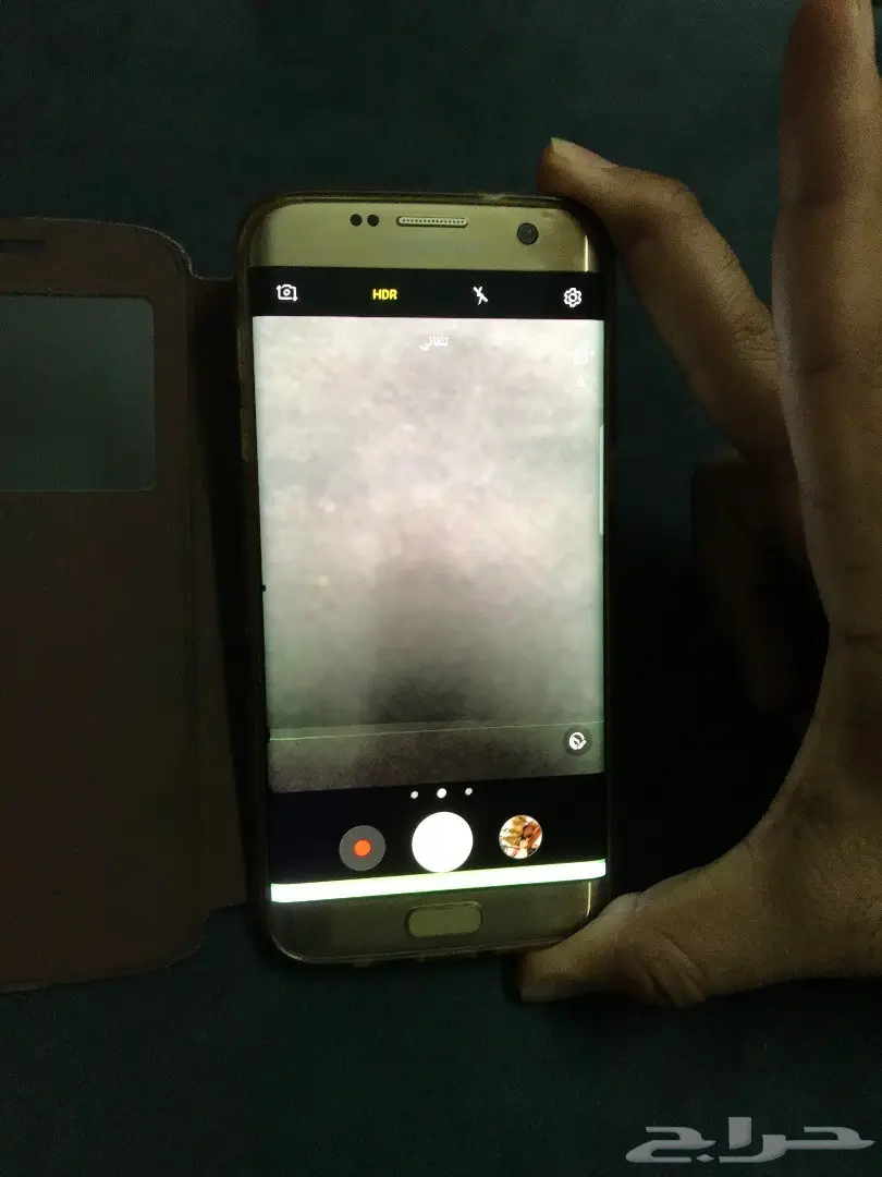 عاجل للبيع جهاز جالكسي ايدج 7s ذهبي (image 5)