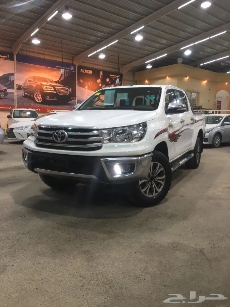 هايلكس 2017 S GLX دبل توماتيك أصفار سعودى