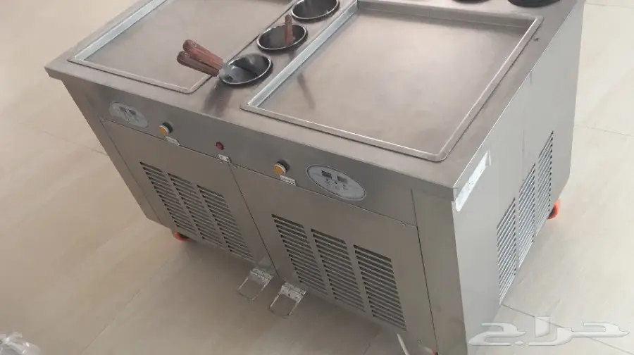 مكينة ايسكريم صاج أو ايسكريم رول (image 2)