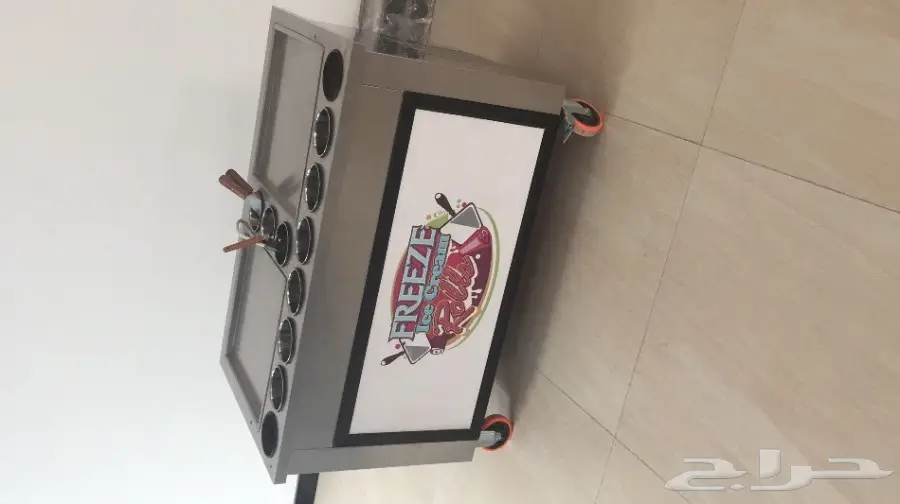 مكينة ايسكريم صاج أو ايسكريم رول (image 3)