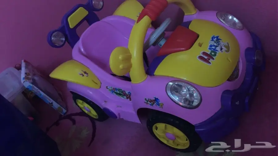 سيارة اطفال مع الشاحن  (image 1)