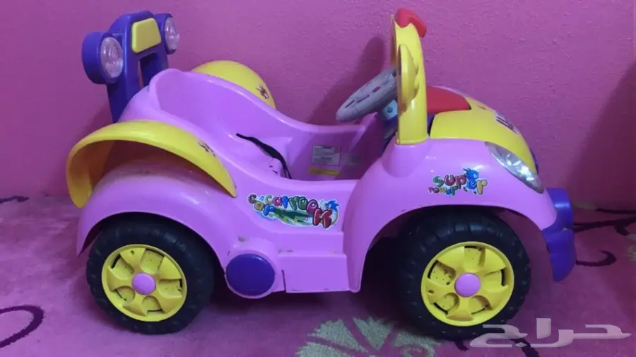 سيارة اطفال مع الشاحن  (image 4)