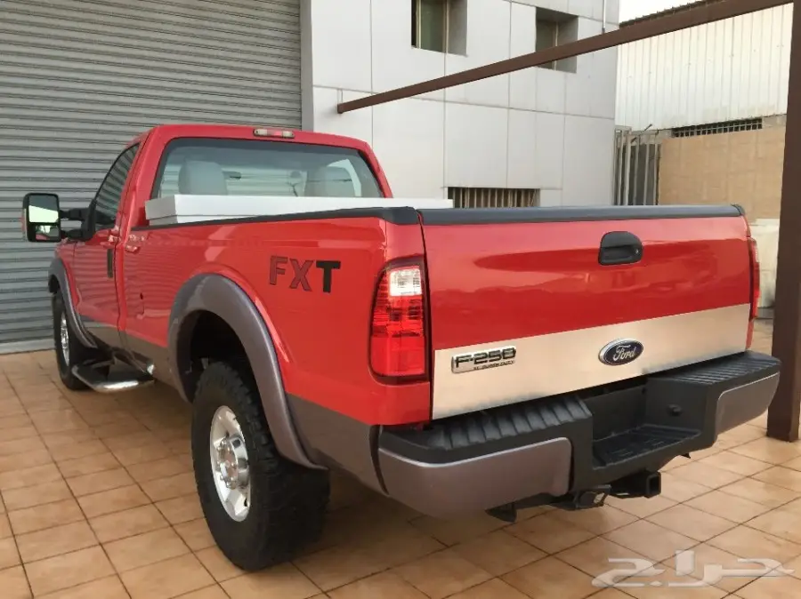 للبيع فورد F250 SUPER DUTY احمر غمارة 2011 (image 4)