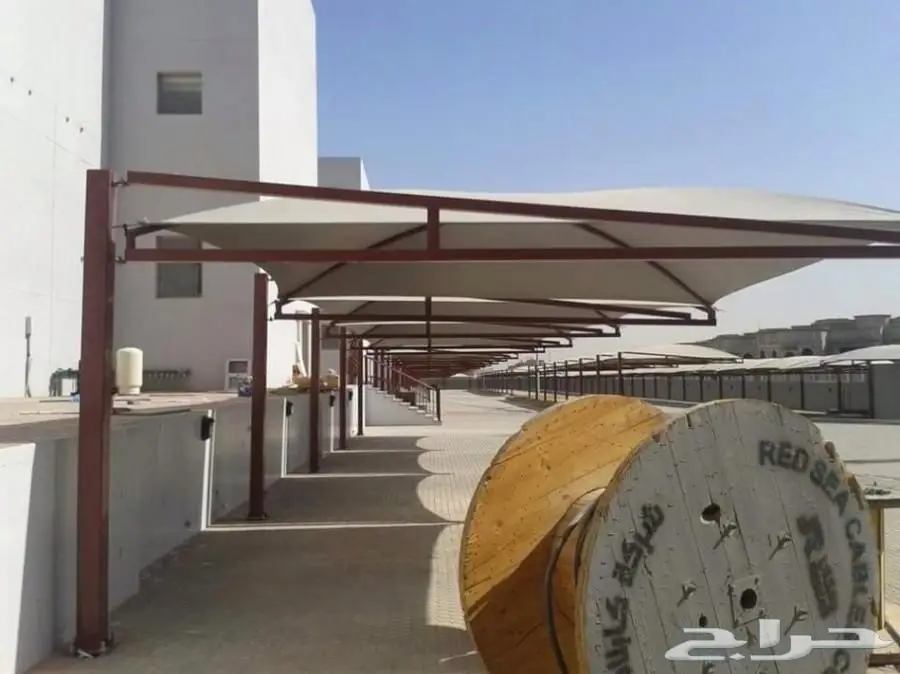 مظلات وسواتر- بيوت شعر- مستودعات- قرميد-حدادة (image 34)