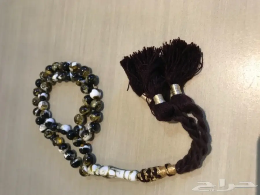مزاد رقم 306 سبحة تراب كهرمان مميزه (image 3)